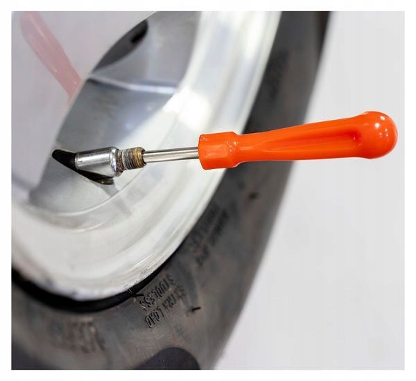 Wkrętak klucz zaworu wentyla dętki AV wykrętak śrubokręt maszynki