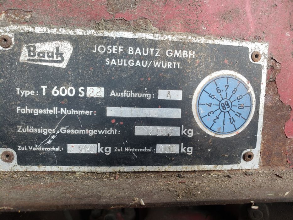 ТЕРМІНОВИЙ продаж Комбайн JOSEF-BAUTZ T 600 S 22 (2 шт.)