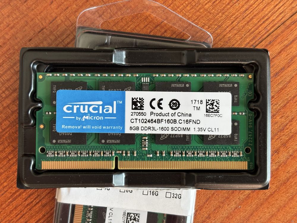 Оперативна памʼять Ddr3 DDR4 DDR2 8gb so-dimm