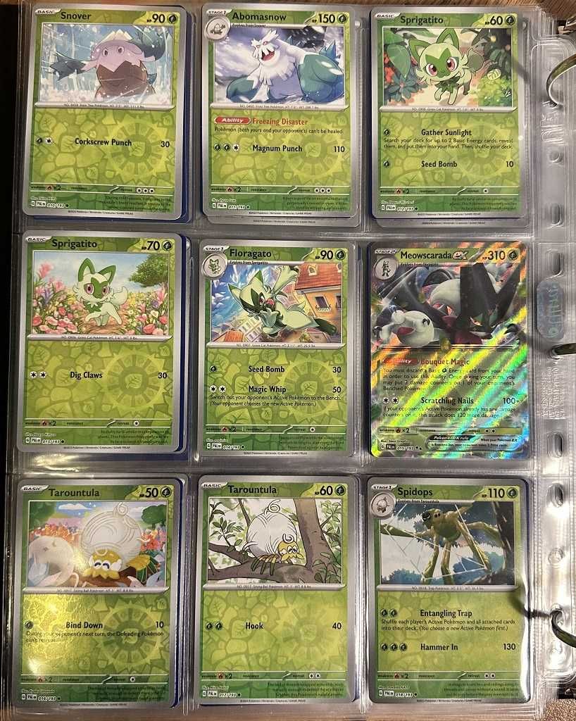 Pokémon - Colecção completa da Expansão Paldea Evolved (PAL) 193/193