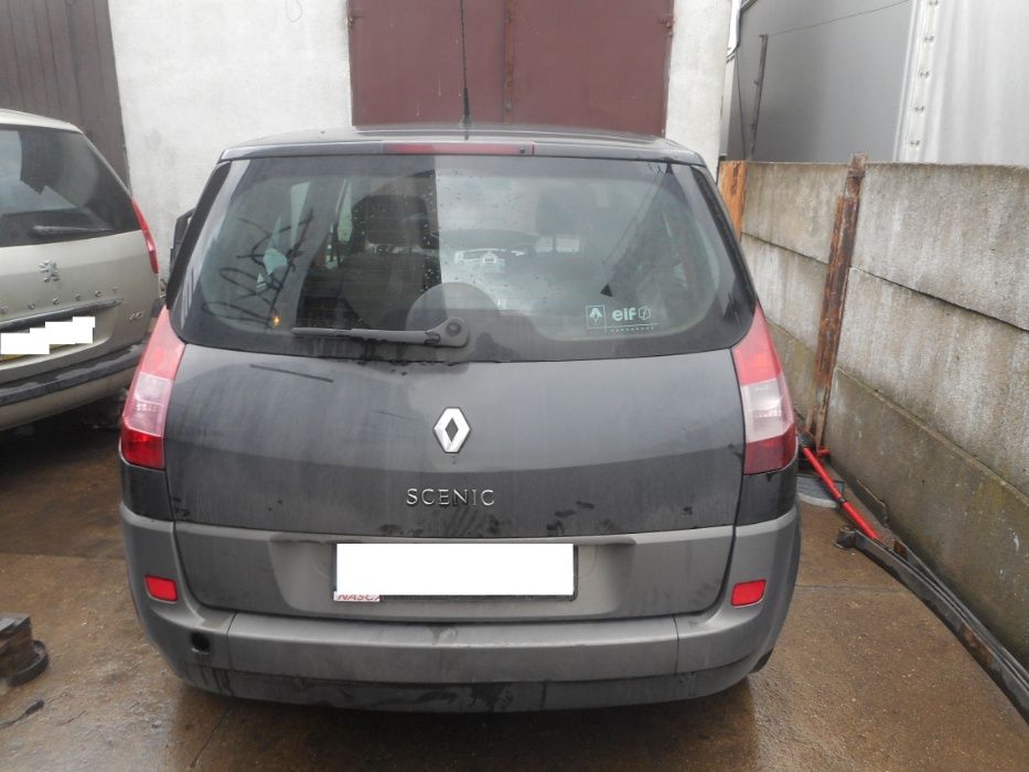 Renault Scenic,2004rok,1,9DCI,przeznaczony na części,grafitowy metalik