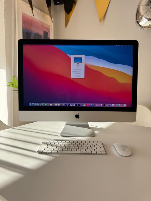 Apple iMac 27-calowy Retina 5K 2017 Intel i5 48GB RAM Stan Idealny