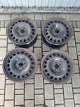 FELGI STALOWE 7,5Jx17 ET52.5 5x108 FORD KUGA II + TPMS + kołpaki Forda