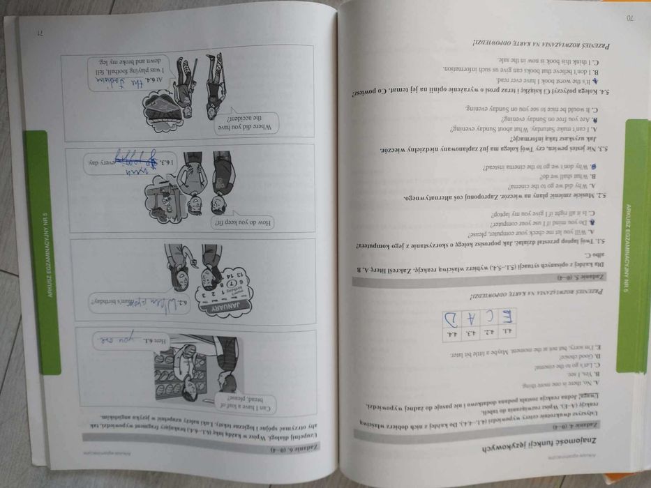 Teraz egzamin ósmoklasisty Język Angielski Arkusze Nowa Era