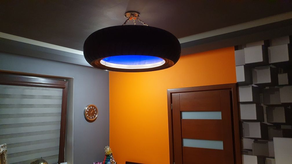 Lampa sufitowa młodzieżowa chłopięca nowoczesna motoryzacyjna motocykl