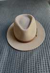 Kapelusz wełniany LUCK Warm Sand rozmiar L 59 fedora 100% wełna