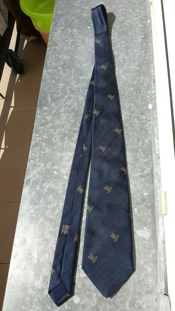 Krawat dla myśliwego-śliczny 100% jedwab