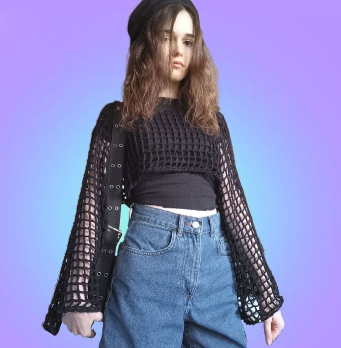 сіточка в'язана хенд мейд