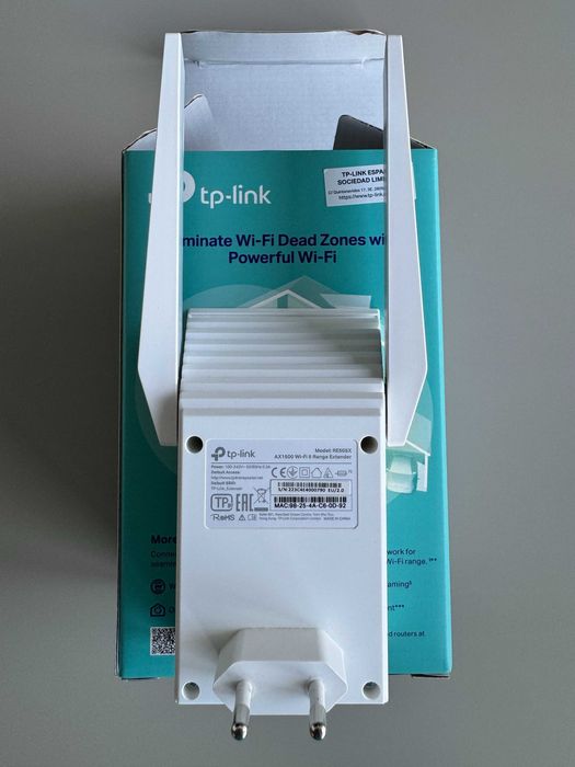 TP-Link RE505X (AX1500 Wi-Fi 6 Range Extender)
