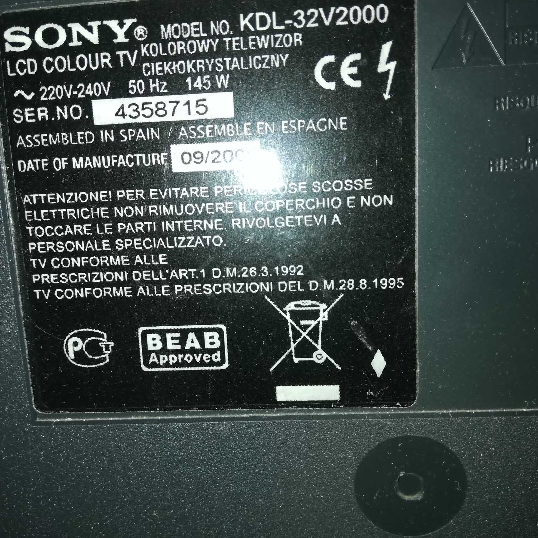 Vendo televisão Sony brevia