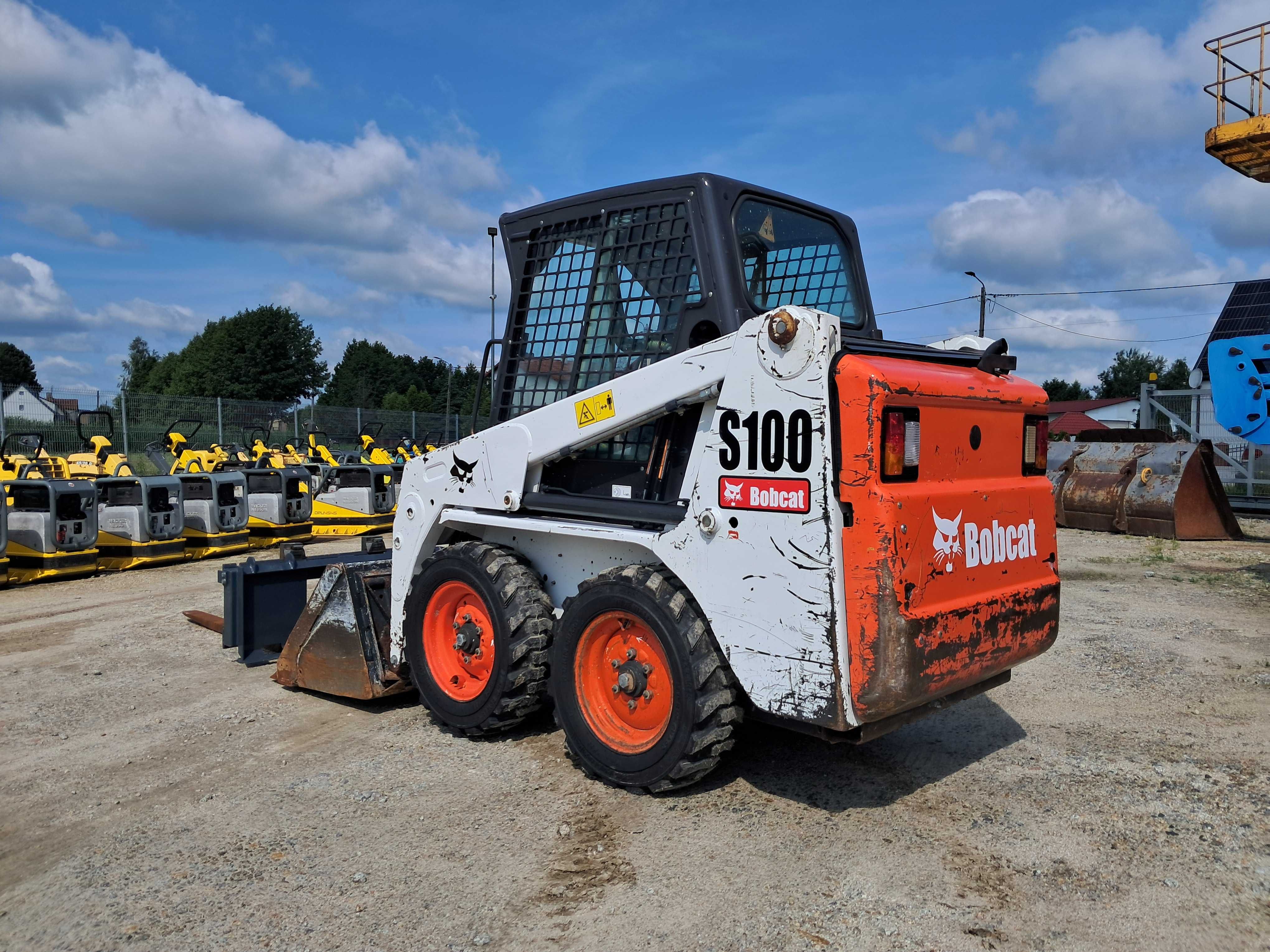 Miniładowarka BOBCAT S100 / 14r! / 1.9t! / S130 GEHL 4240 JCB CAT