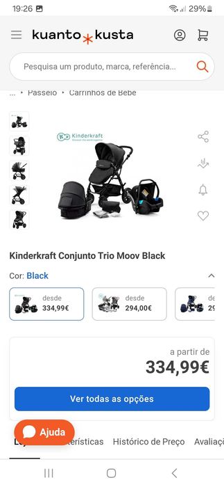 Kinderkraft trio Moov