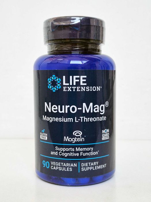 Магній L-треонат Life Extension Neuro-Mag, 90 капсул