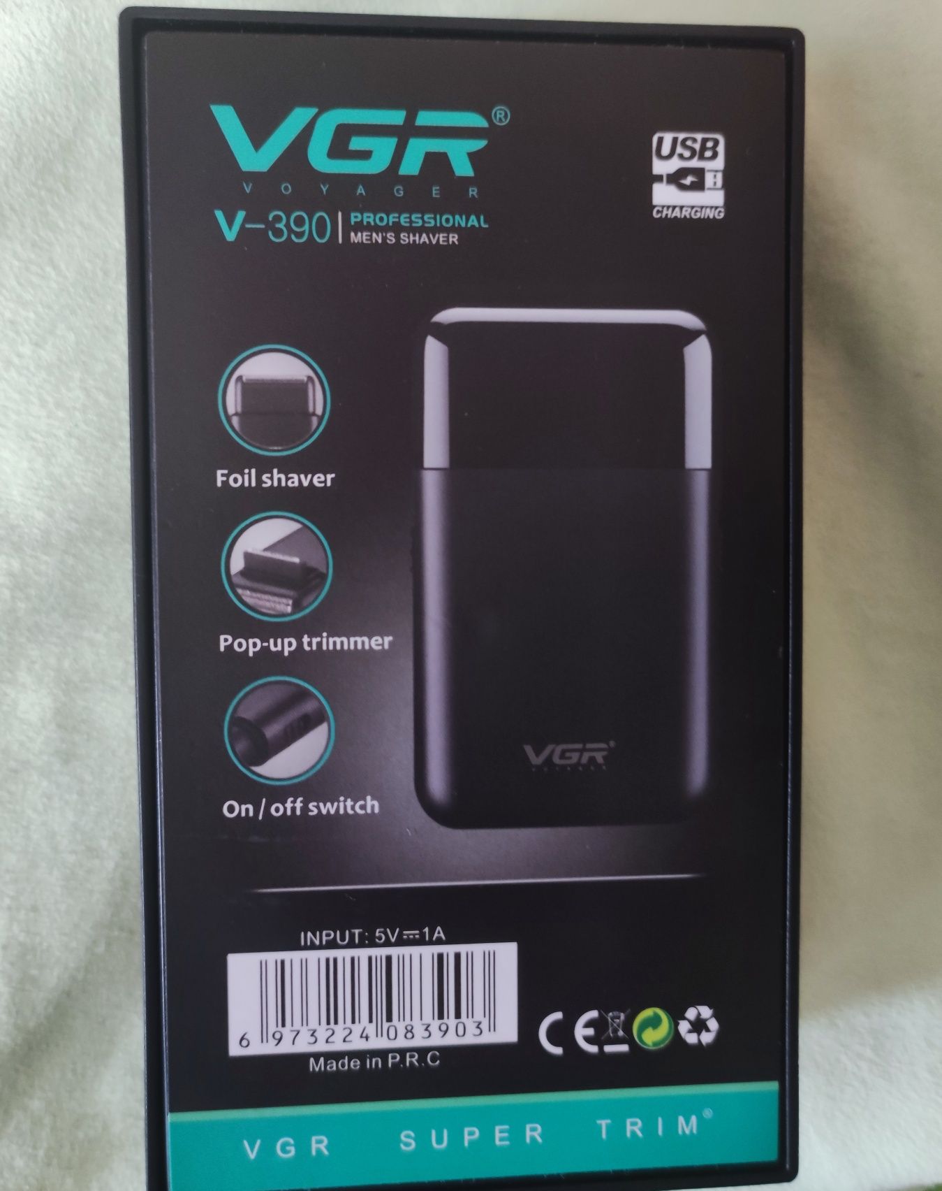 Електробритва,шейвер vgr v390
