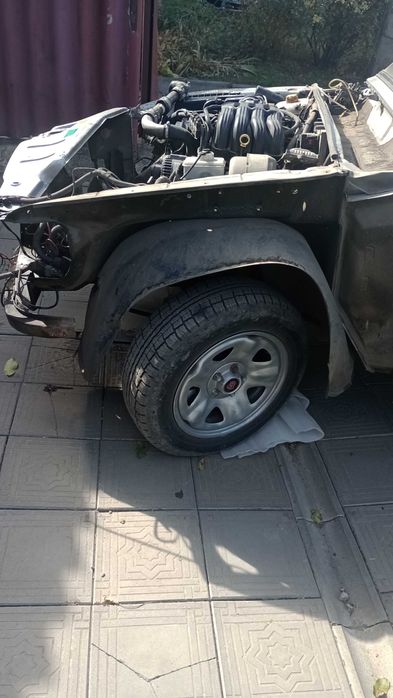 Волга-Крайслер после ДТП