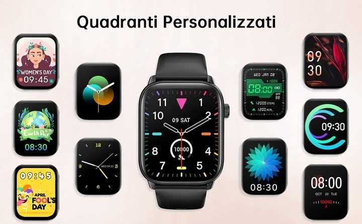 Smartwatch zegarek Sport Riversong czarny