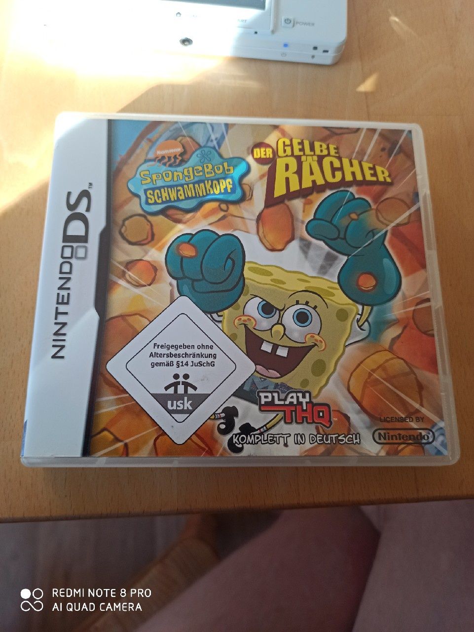 Spongebob the yellow Avenger Nintendo ds