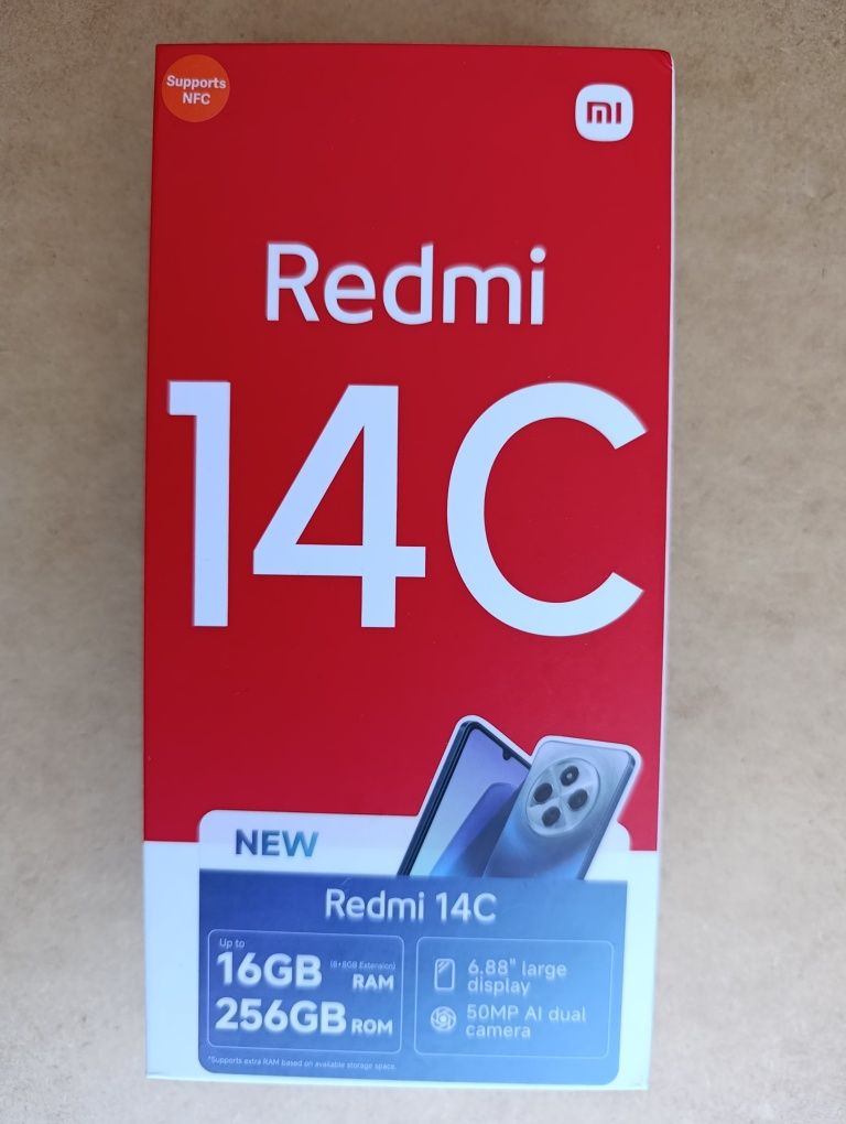 Xiaomi 14c 256GB 16GB novo c/ fatura Julho 2025