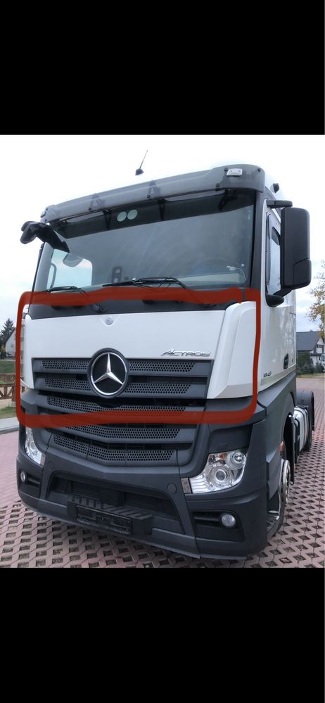 Mercedes Actros MP4 maska grill polik komplet przód