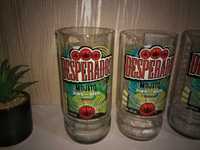 Ładne szklanki do piwa Desperados - Mojito --- cena za 4 sztuki.