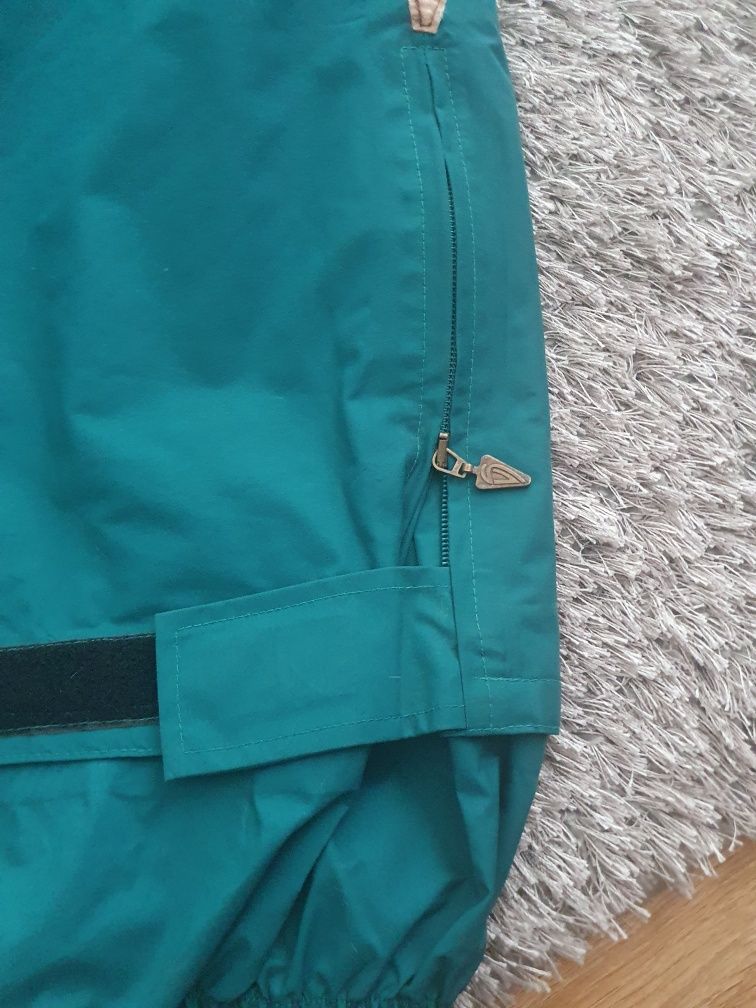 Zielone spodnie sportowe dla wysokiego, Gore- Tex, r. L