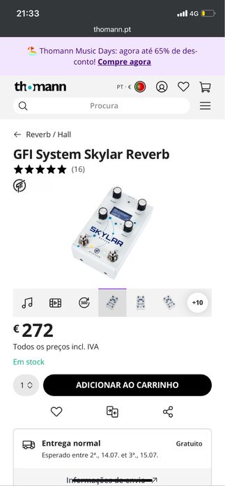 GFI System Skylar Reverb