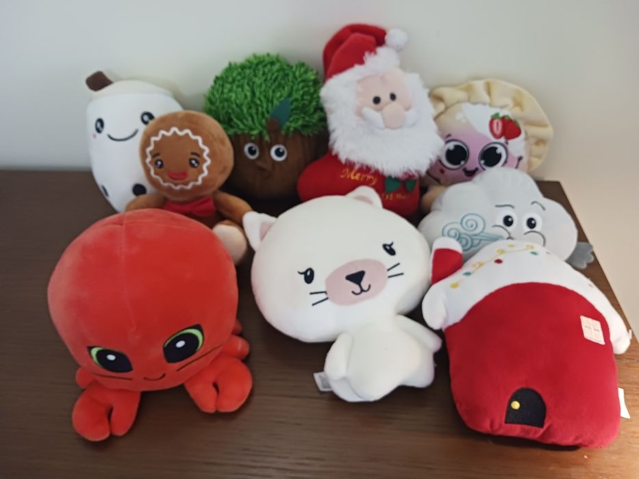 Zestaw maskotek  małych