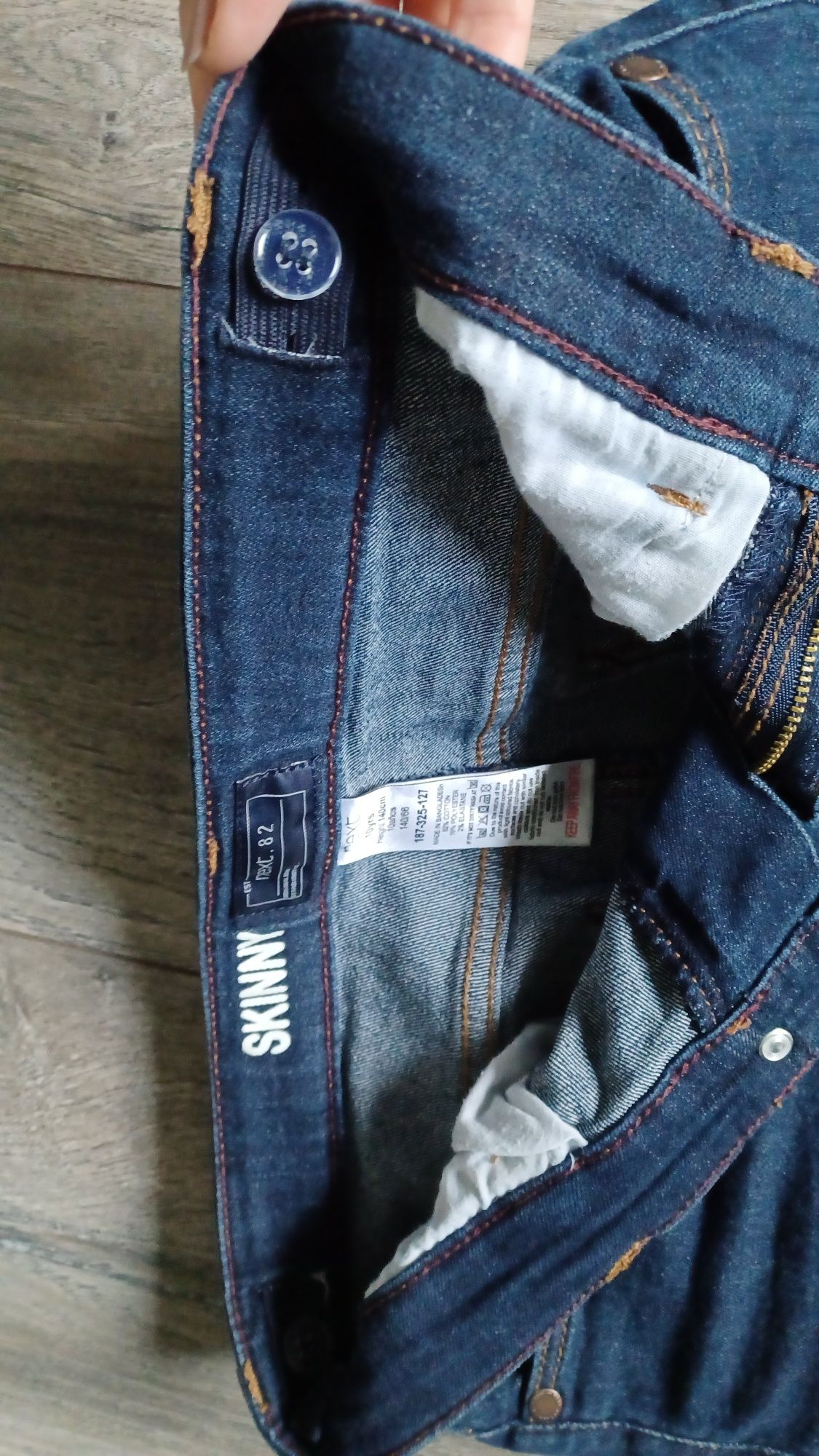 Spodnie jeansowe chłopięce NEXT 140