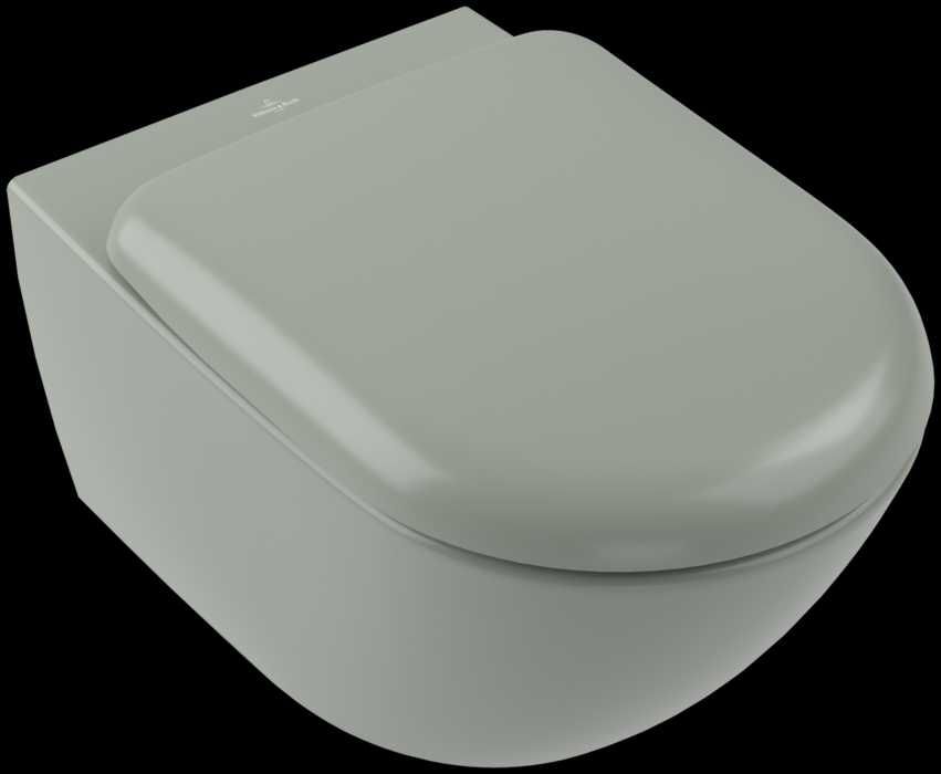 Villeroy&Boch Antao miska WC podwieszana zielony CeramicPlus 4674T0R8