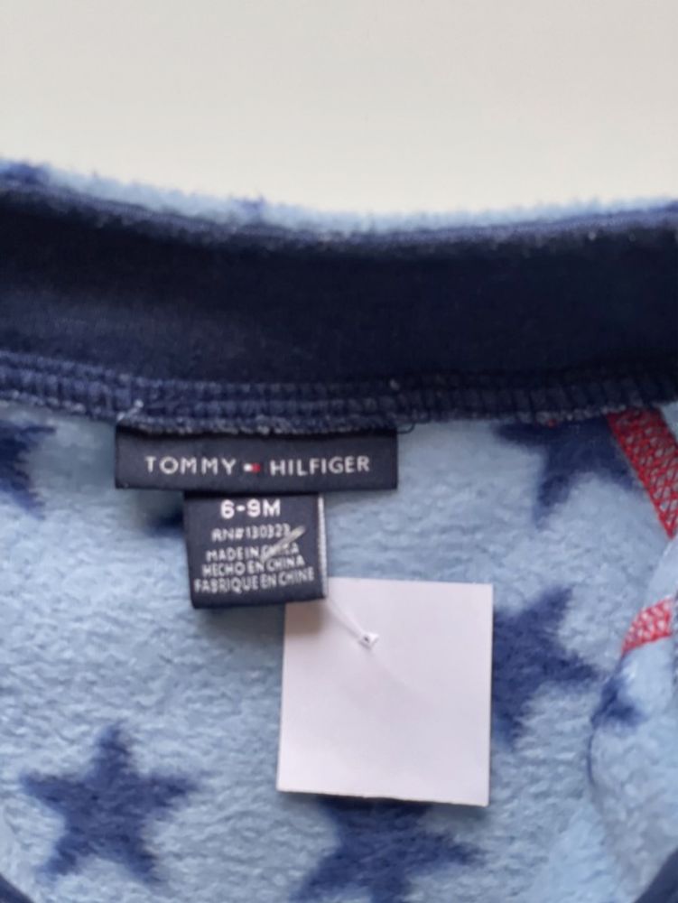 Tommy Hilfiger z USA, polarowa bluza 6-9M