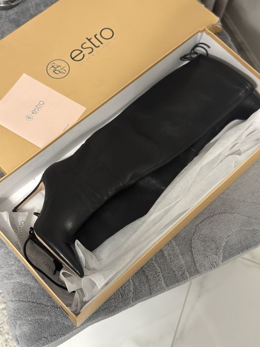 ботфорты estro на шпильке