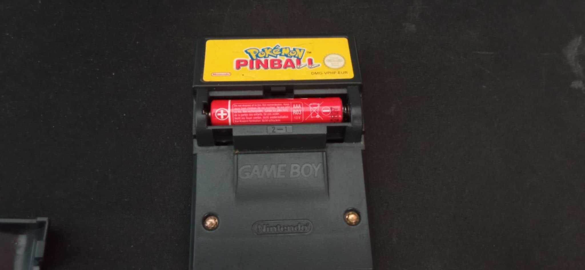Pokemon Pinball na konsole gameboy color