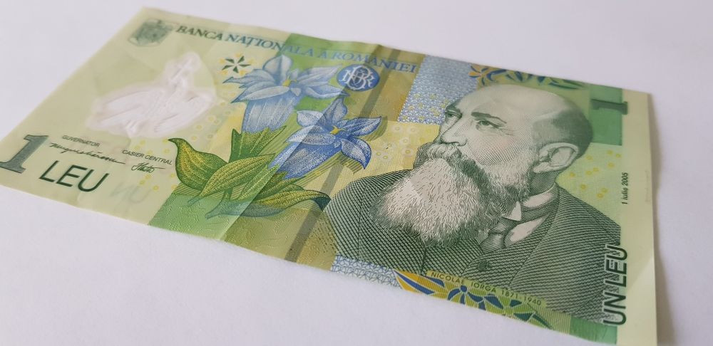 Banknot Rumunia 1 Leu  2005r
