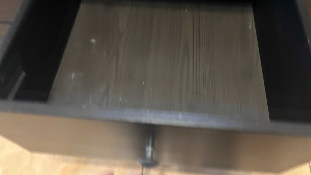 HEMNES - Szafka pod TV, czarnybrąz, 148x47x57 cm