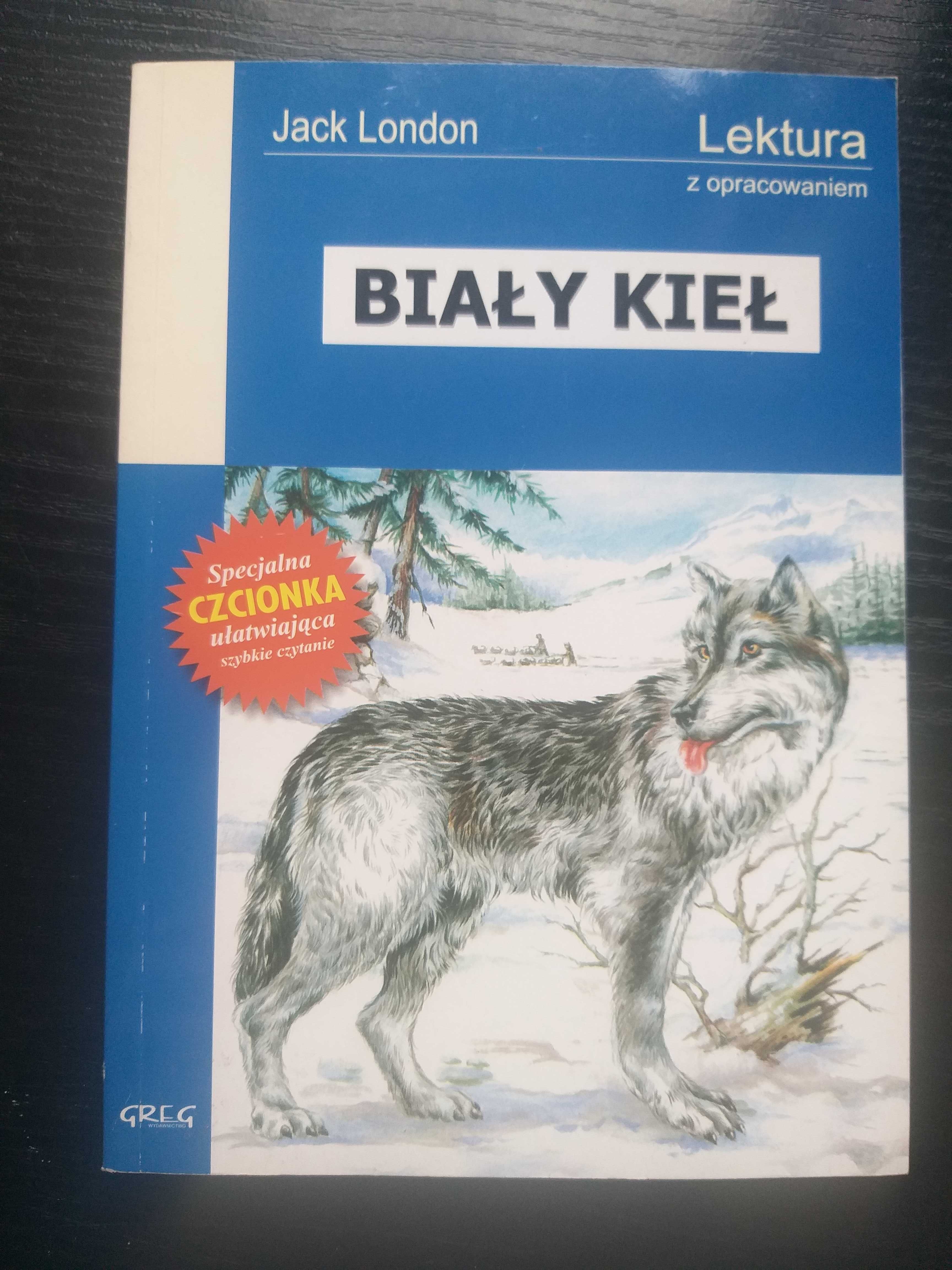 Biały Kieł wydanie z opracowamiem Greg / Jack London