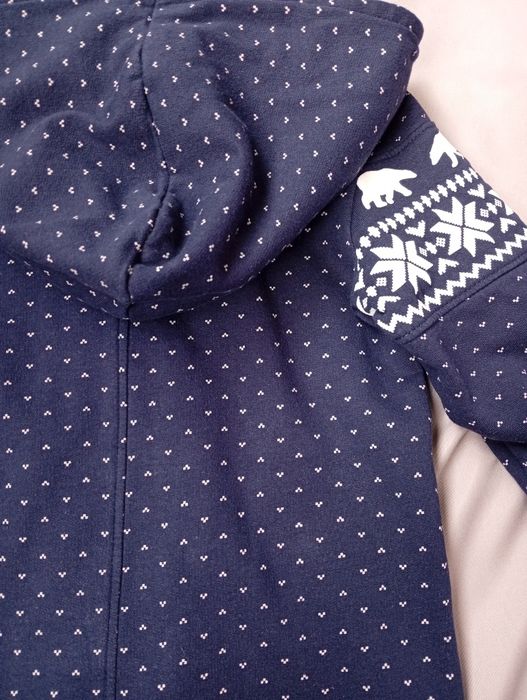 Ромпер новорічний з утепленням