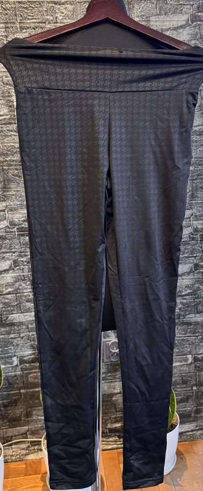 Nowe czarne legginsy getry M pretty legs