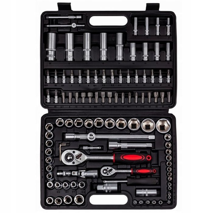 Zestaw Kluczy Nasadowych Narzędzi Klucze Nasadowe Torx Walizka Bity 10