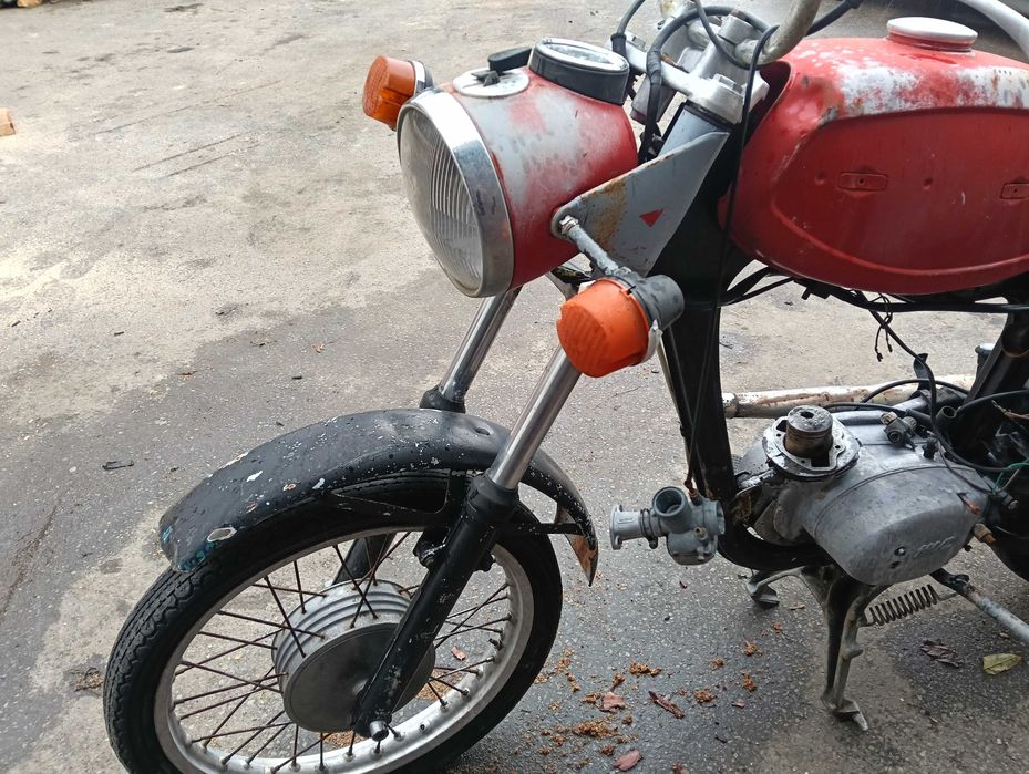 Lagi Widełki Przód MZ TS 125 TS 150 Zawieszenie Przód Chorągiewki
