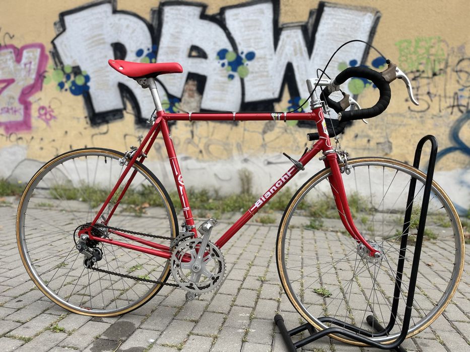 Bianchi calibrati 1-20 , zabytkowa szosa w stanie kolekcjonerskim