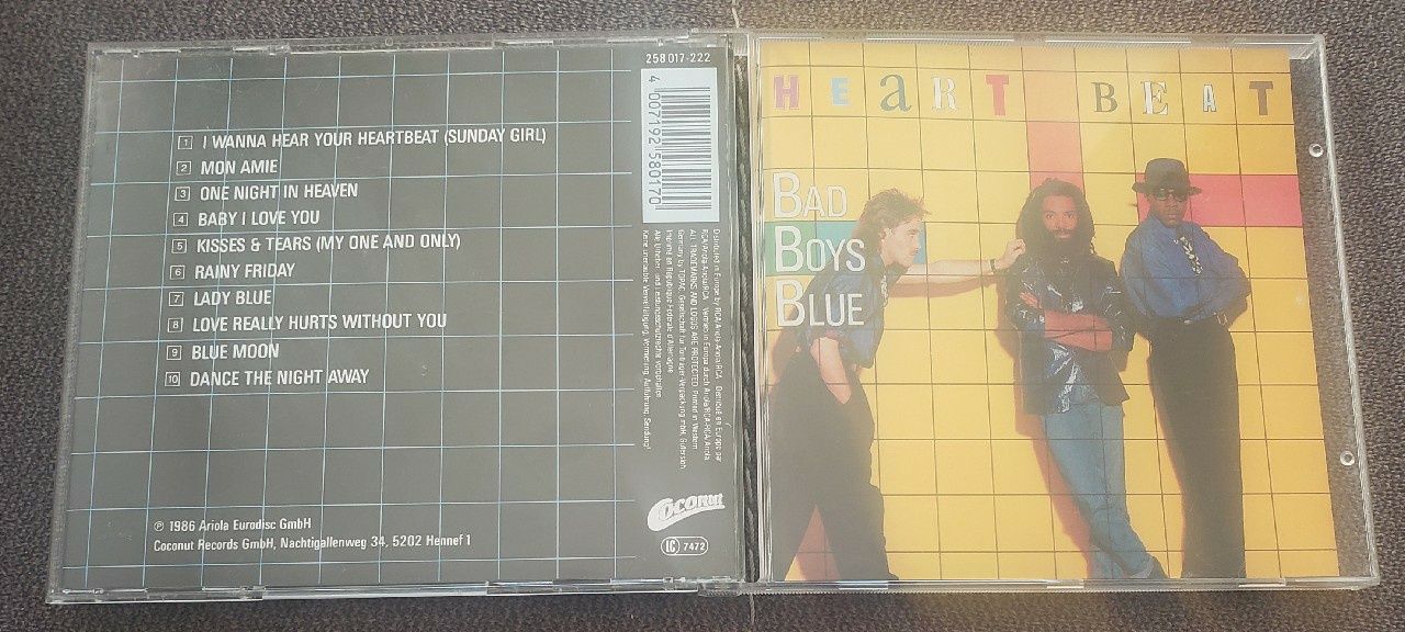 Bad Boys Blue Heart Beat CD Coconut Sonopress