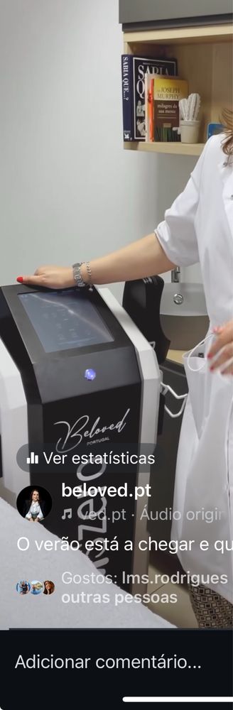Máquina eletroestimulação