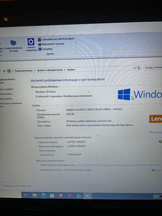 Laptop Lenovo B70-80 - Type 80MR