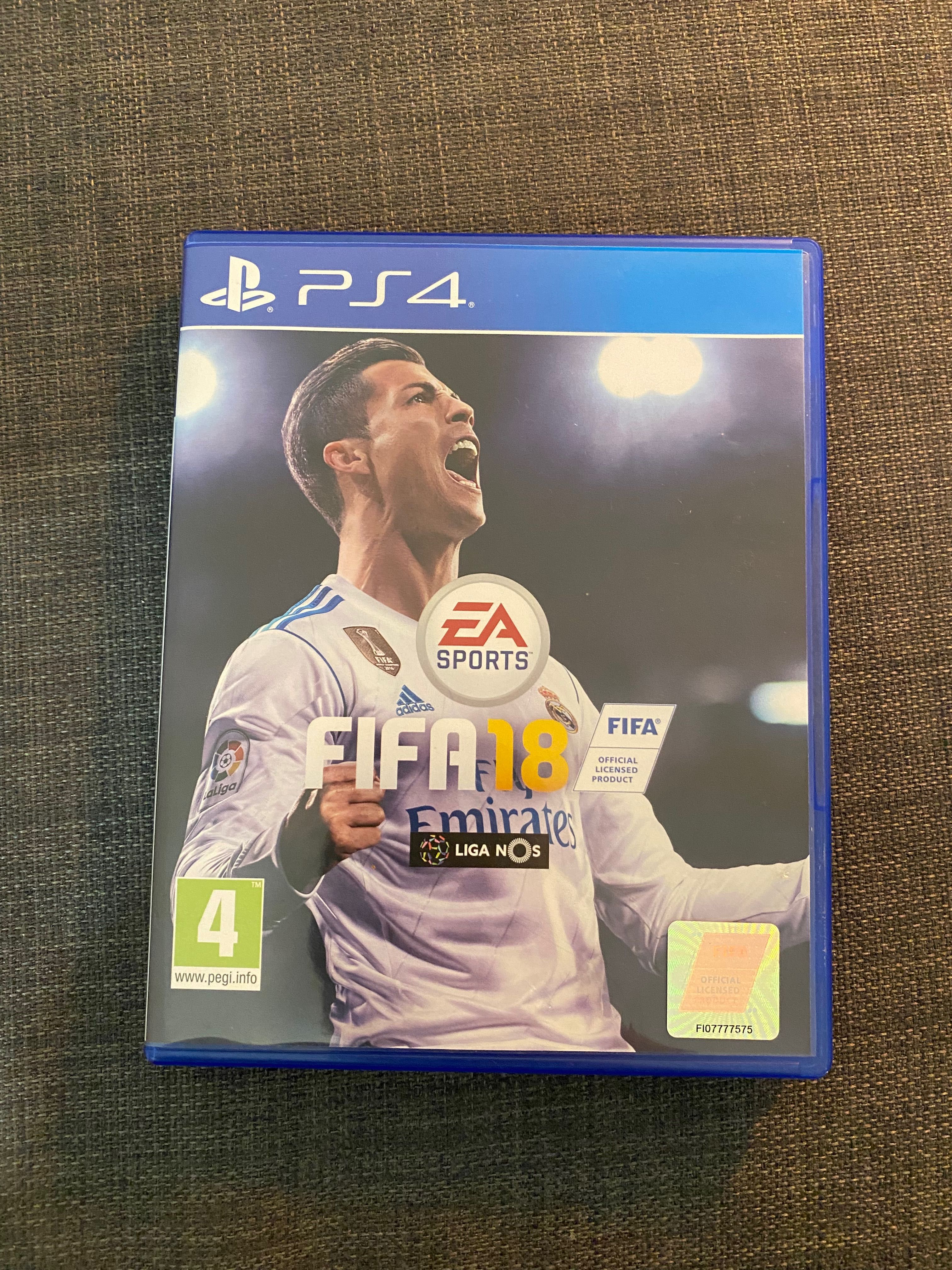 FIFA 16 e FIFA 18 ps4