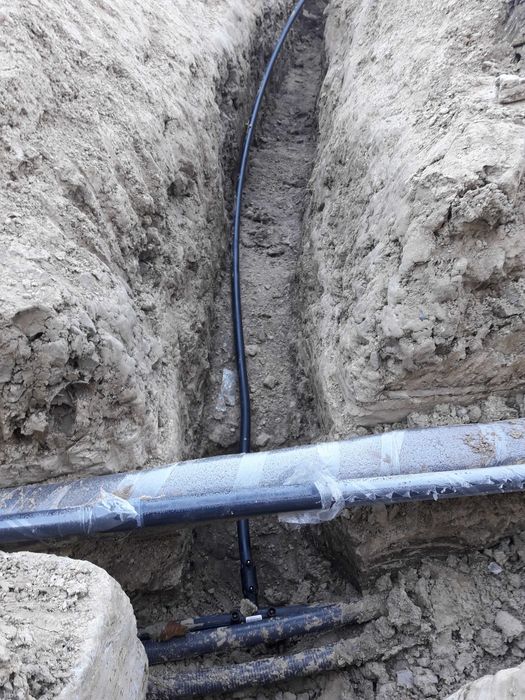 Прокол під дорогами, будівлями. Безтраншейне прокладання труб.