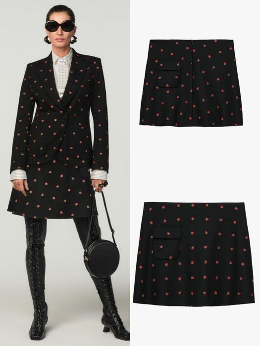 Спідниця zara x stefano pilati