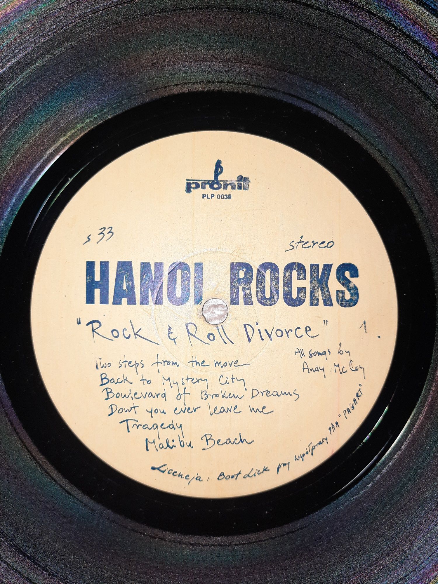 Hanoi Rocks płyta winylowa