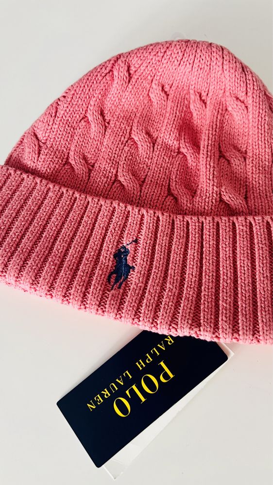 Nowa czapka zimowa Polo Ralph Lauren.