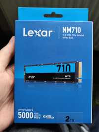 SSD Lexar NM 710 2Tb SSD M2 Nvme PCIe4 4850\4500 всього 1шт пломба