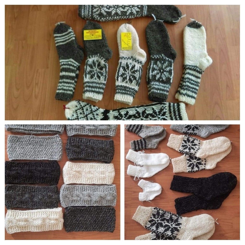 Sweter 100% wełna owcza ręcznie robione.